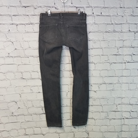 Maje charcoal faded black slim jeans - Picture 3 of 10